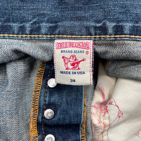 True Religion Denim Jeans - Geno Straight Fit - size 34 - Picture 6 of 15